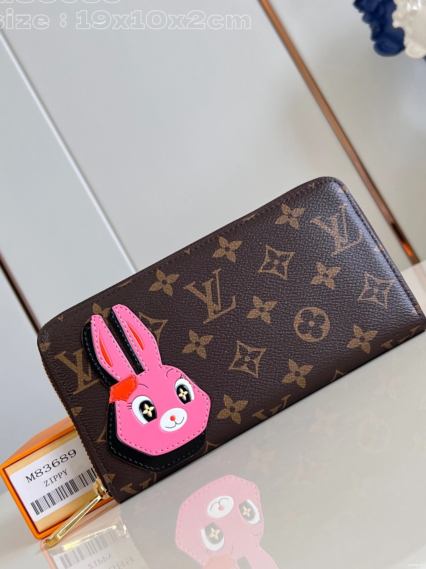WIS ZIPPY VUITTON cm LOUIS WALLET-10*20*2 1106